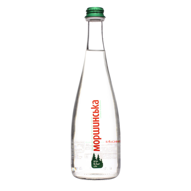 Вода мінеральна МОРШИНСЬКА, слабогазована, 0,5л